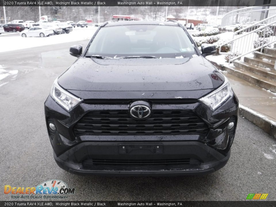 2020 Toyota RAV4 XLE AWD Midnight Black Metallic / Black Photo #13