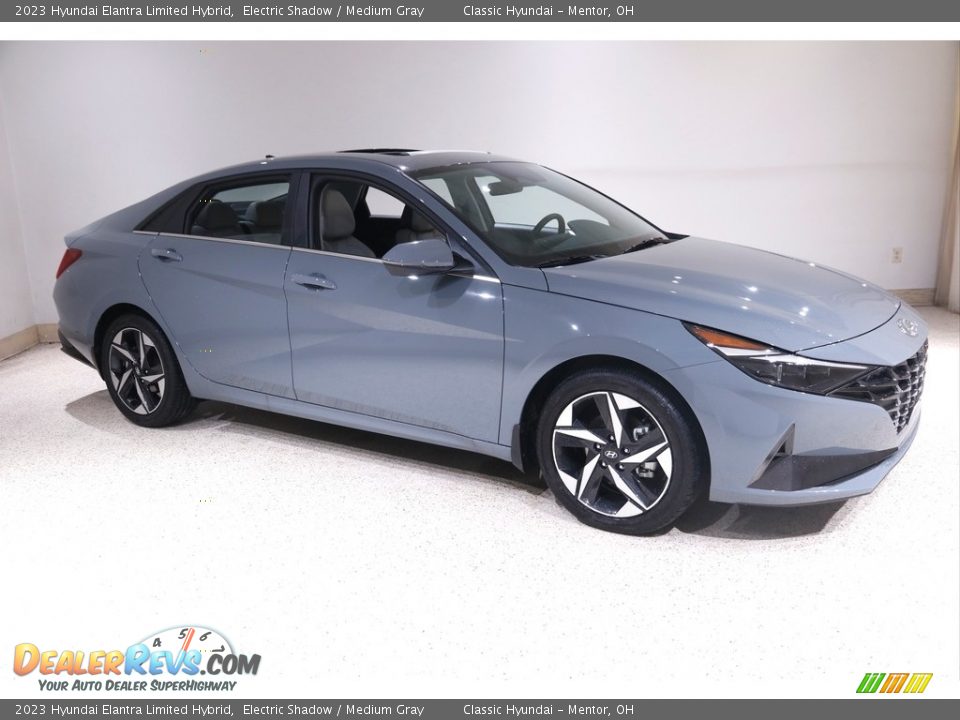 2023 Hyundai Elantra Limited Hybrid Electric Shadow / Medium Gray Photo #1
