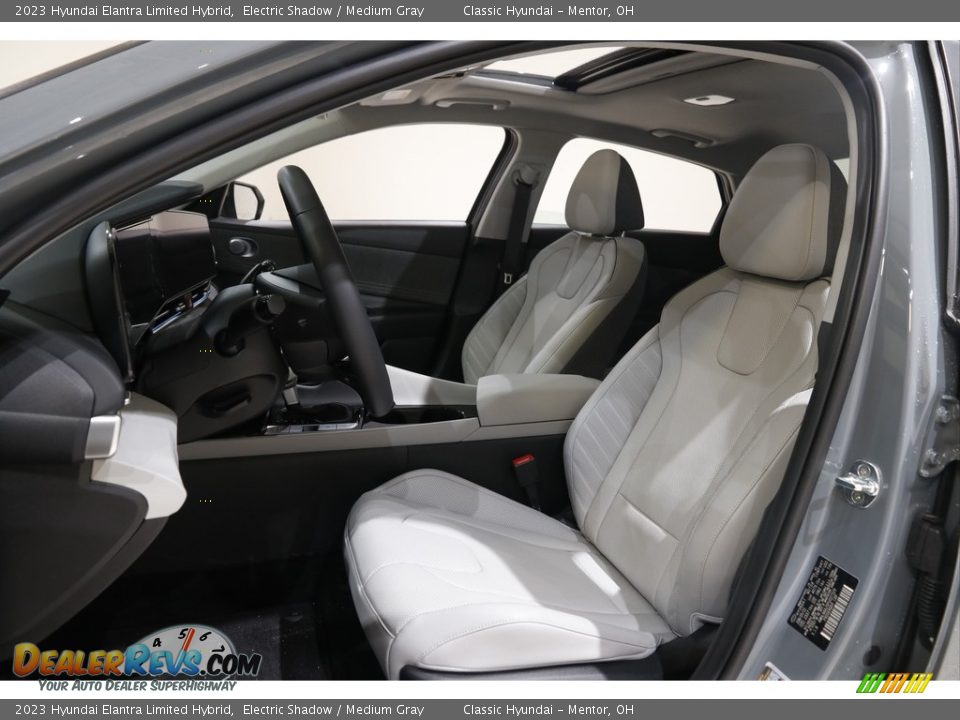 2023 Hyundai Elantra Limited Hybrid Electric Shadow / Medium Gray Photo #5