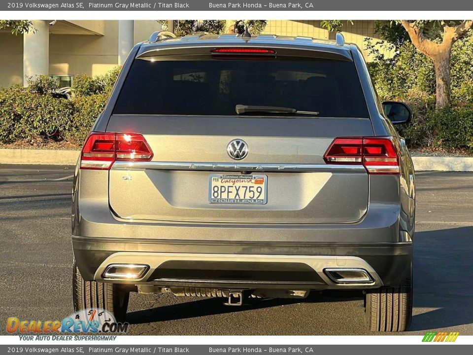 2019 Volkswagen Atlas SE Platinum Gray Metallic / Titan Black Photo #5