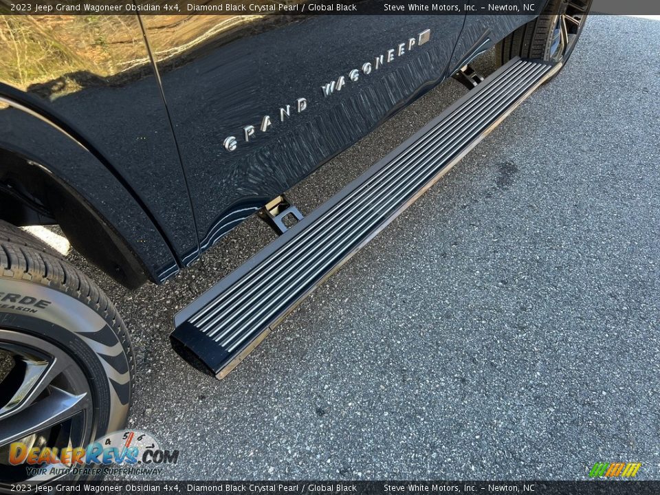 2023 Jeep Grand Wagoneer Obsidian 4x4 Diamond Black Crystal Pearl / Global Black Photo #9