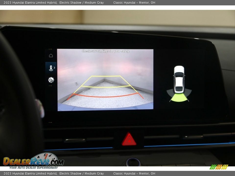 2023 Hyundai Elantra Limited Hybrid Electric Shadow / Medium Gray Photo #15