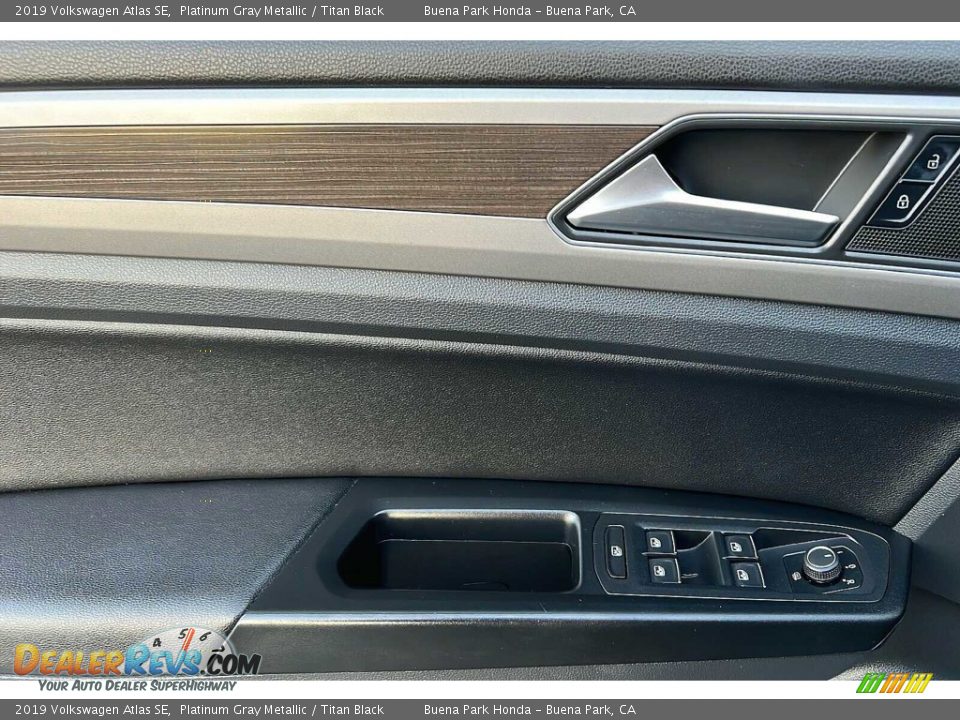 2019 Volkswagen Atlas SE Platinum Gray Metallic / Titan Black Photo #11