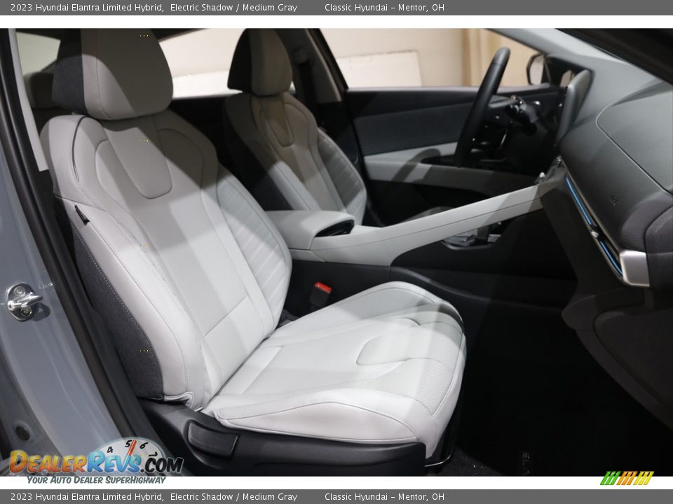 2023 Hyundai Elantra Limited Hybrid Electric Shadow / Medium Gray Photo #19