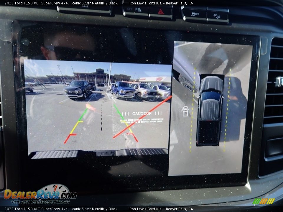 2023 Ford F150 XLT SuperCrew 4x4 Iconic Silver Metallic / Black Photo #18