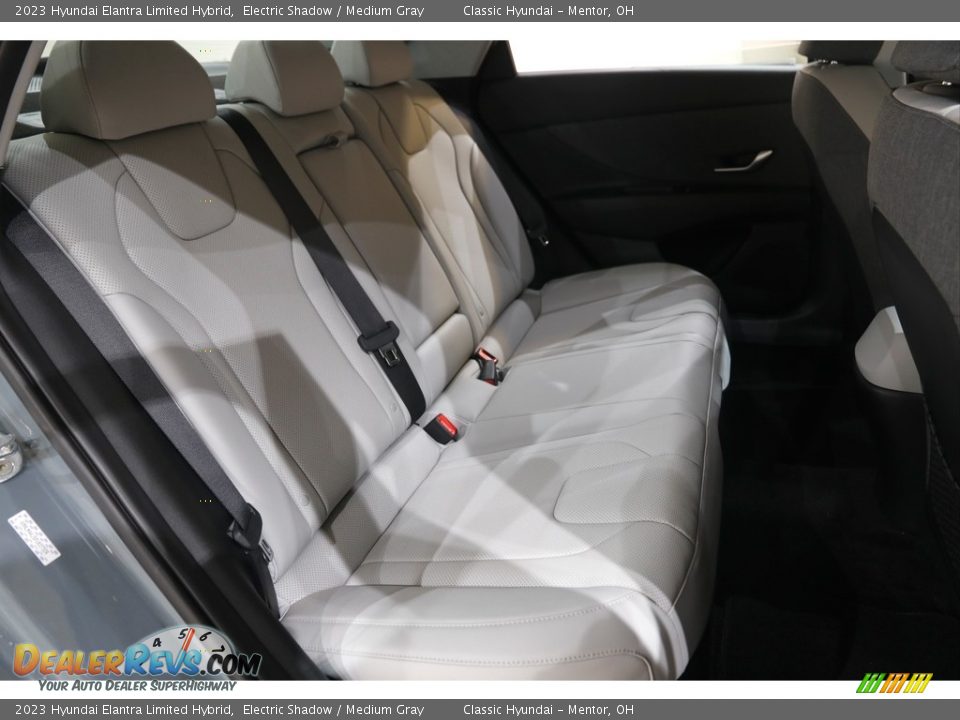 2023 Hyundai Elantra Limited Hybrid Electric Shadow / Medium Gray Photo #20