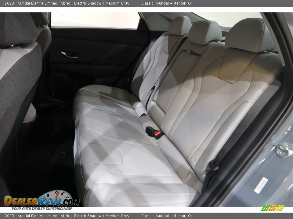 2023 Hyundai Elantra Limited Hybrid Electric Shadow / Medium Gray Photo #21