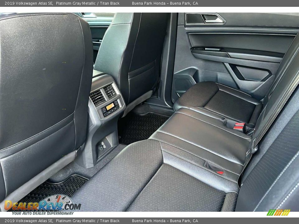 2019 Volkswagen Atlas SE Platinum Gray Metallic / Titan Black Photo #14