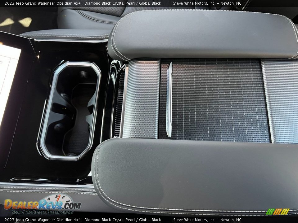 2023 Jeep Grand Wagoneer Obsidian 4x4 Diamond Black Crystal Pearl / Global Black Photo #18