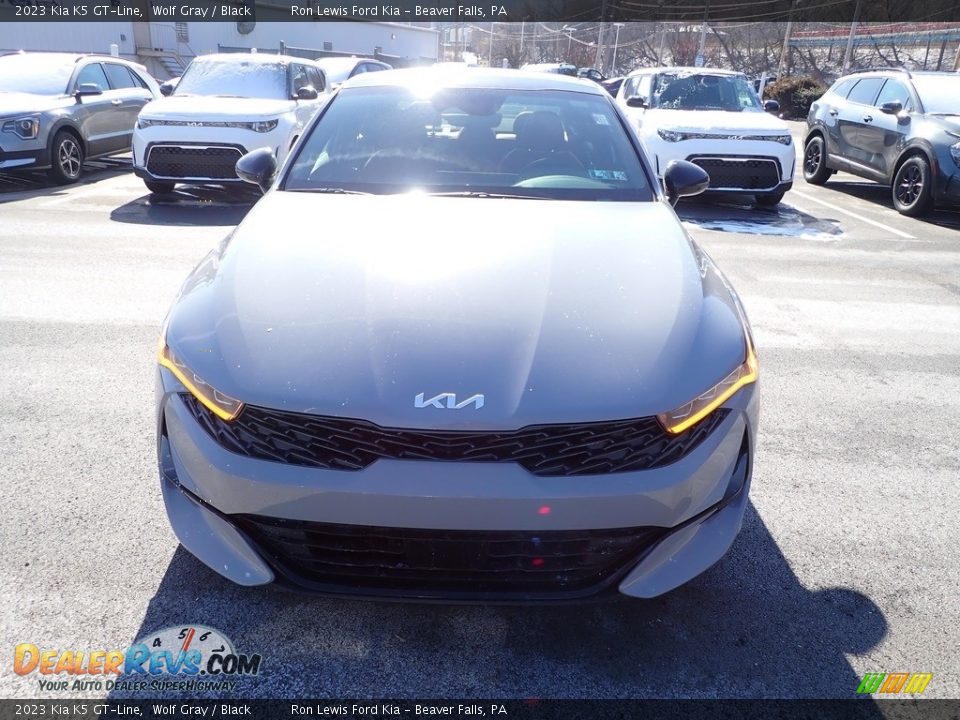 2023 Kia K5 GT-Line Wolf Gray / Black Photo #3