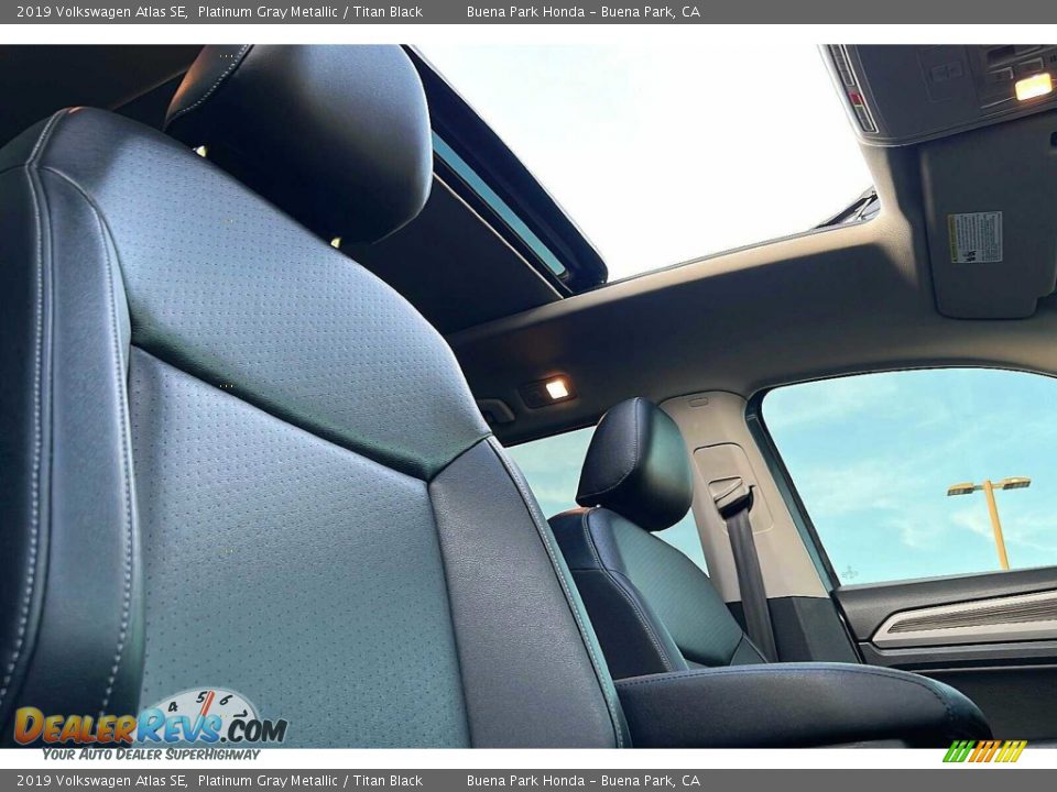 2019 Volkswagen Atlas SE Platinum Gray Metallic / Titan Black Photo #20
