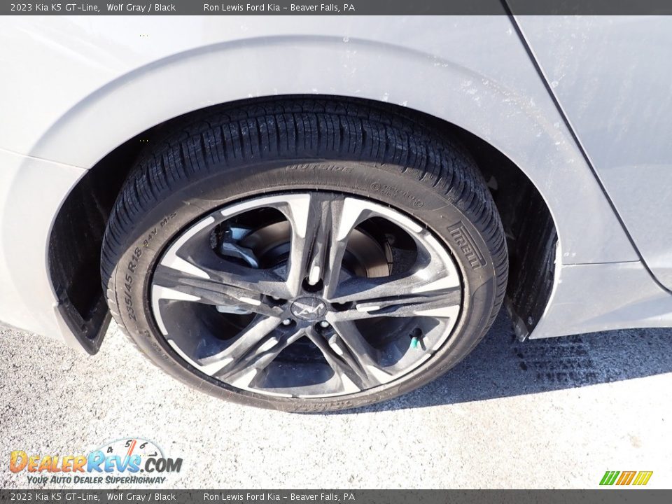 2023 Kia K5 GT-Line Wolf Gray / Black Photo #9