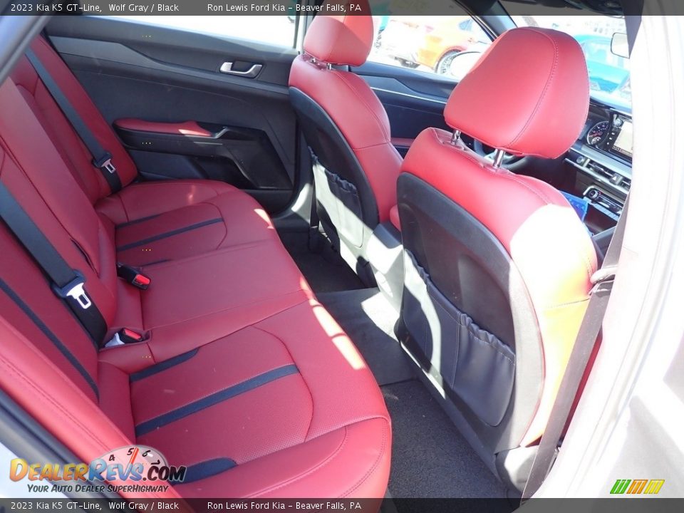 2023 Kia K5 GT-Line Wolf Gray / Black Photo #10