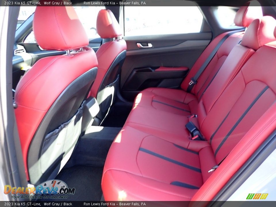 2023 Kia K5 GT-Line Wolf Gray / Black Photo #12