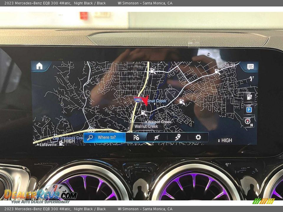 Navigation of 2023 Mercedes-Benz EQB 300 4Matic Photo #16