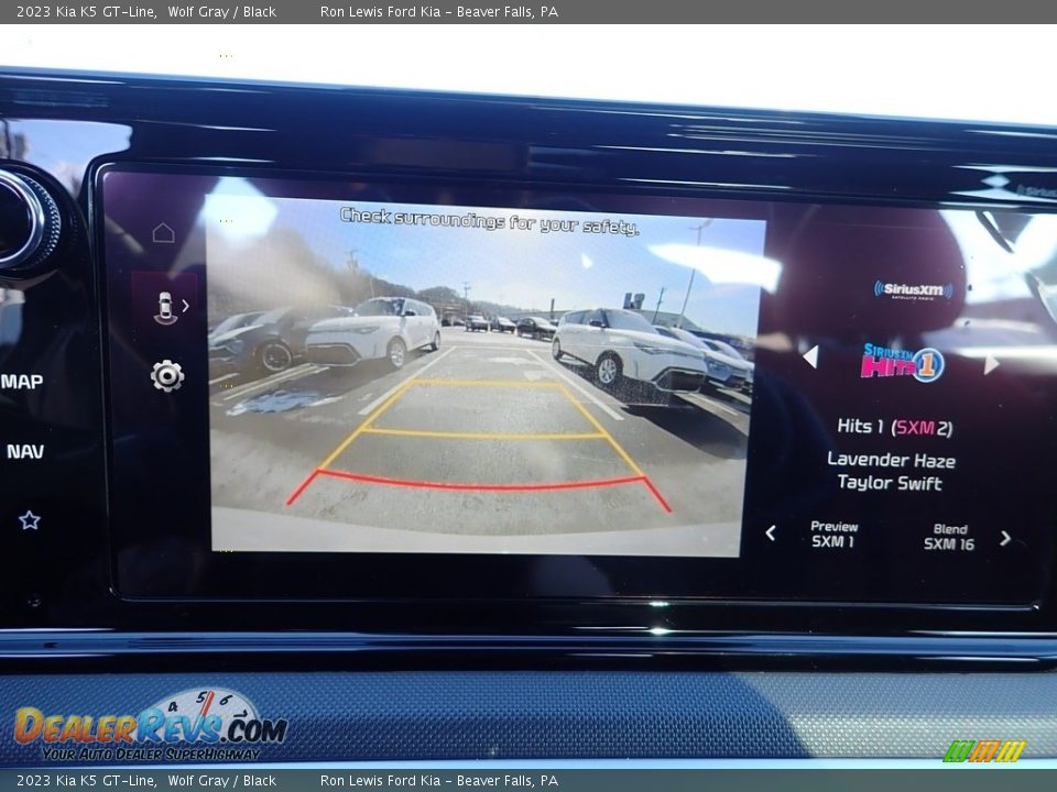 2023 Kia K5 GT-Line Wolf Gray / Black Photo #18