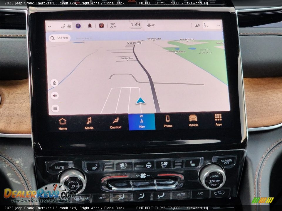 Navigation of 2023 Jeep Grand Cherokee L Summit 4x4 Photo #14