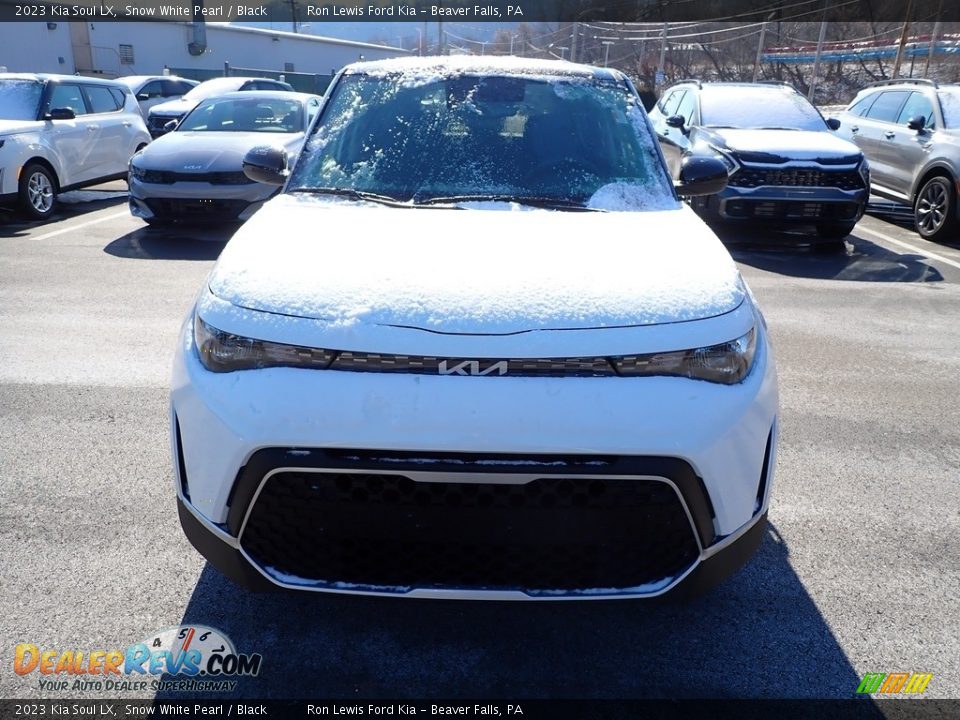 2023 Kia Soul LX Snow White Pearl / Black Photo #3