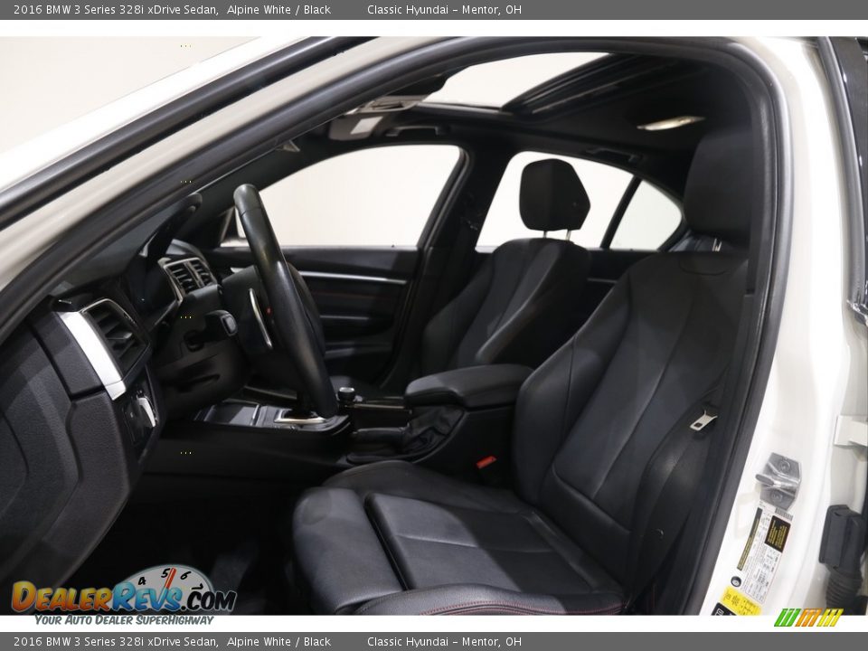 2016 BMW 3 Series 328i xDrive Sedan Alpine White / Black Photo #5