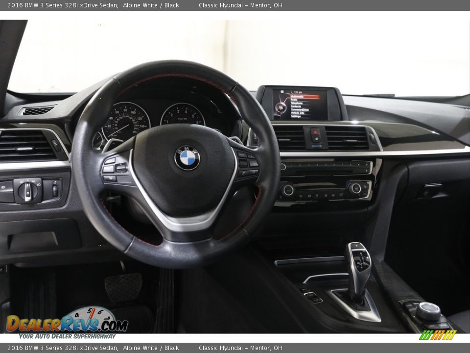 2016 BMW 3 Series 328i xDrive Sedan Alpine White / Black Photo #7