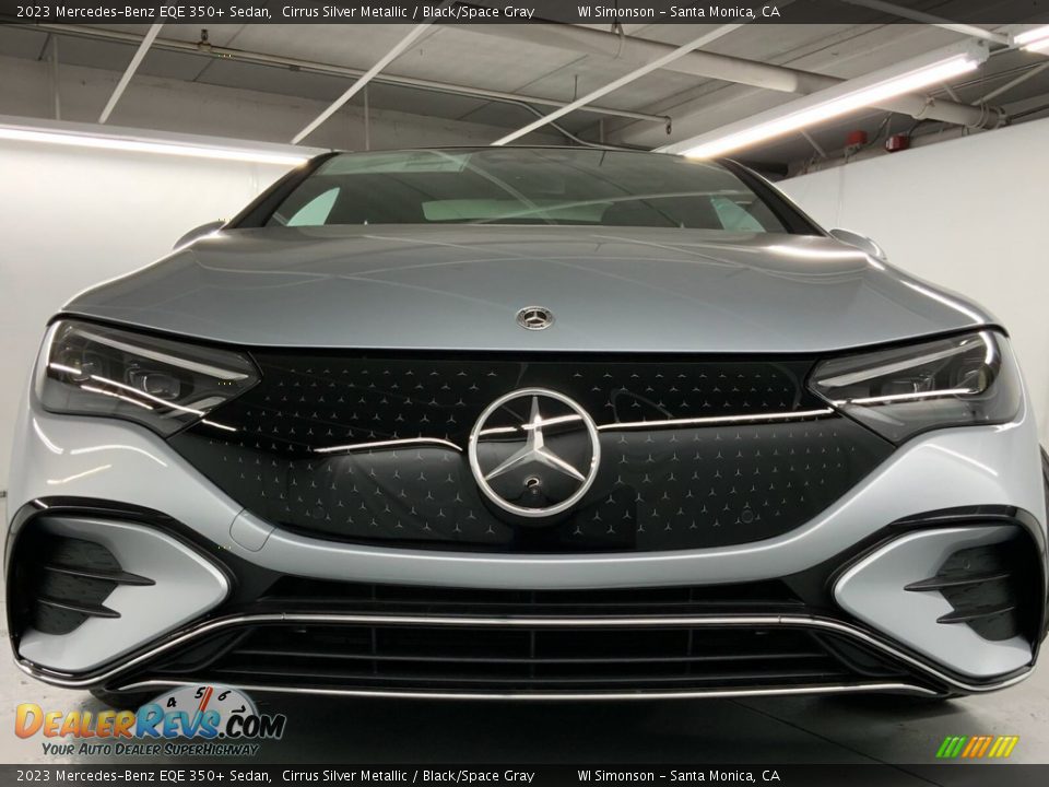 2023 Mercedes-Benz EQE 350+ Sedan Cirrus Silver Metallic / Black/Space Gray Photo #8