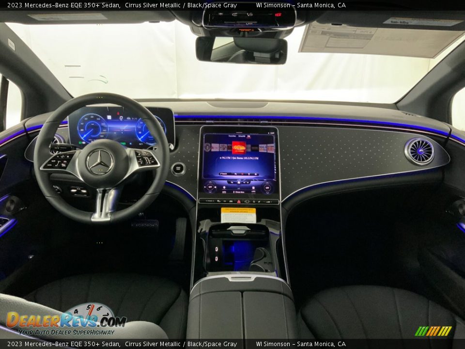 Dashboard of 2023 Mercedes-Benz EQE 350+ Sedan Photo #10
