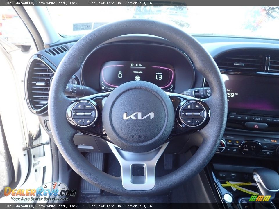 2023 Kia Soul LX Snow White Pearl / Black Photo #19