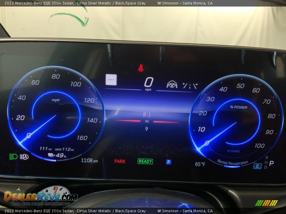 2023 Mercedes-Benz EQE 350+ Sedan Gauges Photo #16