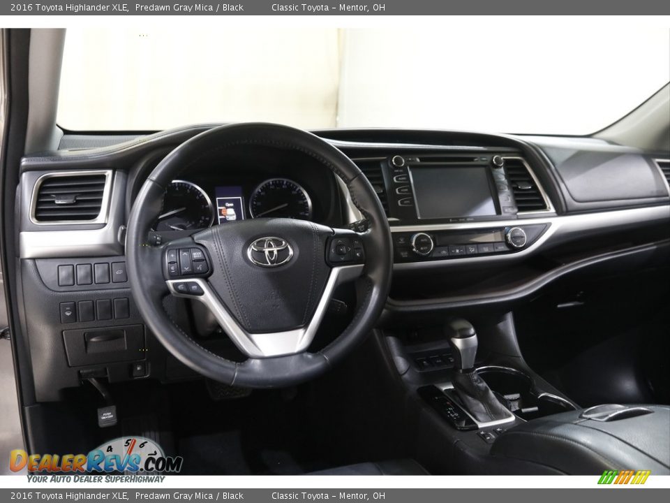 2016 Toyota Highlander XLE Predawn Gray Mica / Black Photo #6