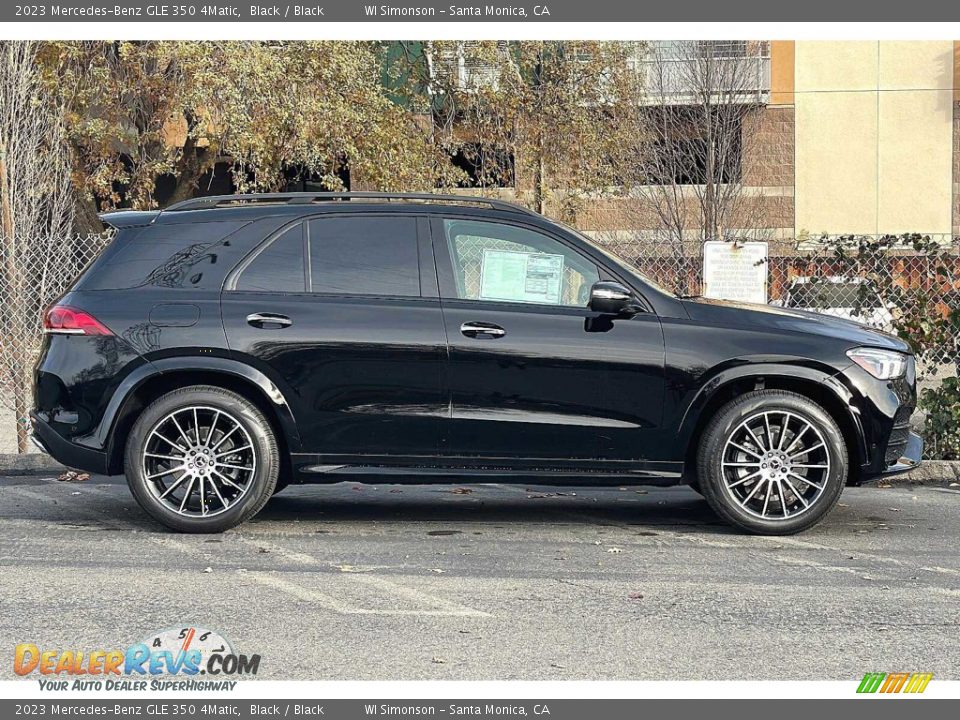 Black 2023 Mercedes-Benz GLE 350 4Matic Photo #3