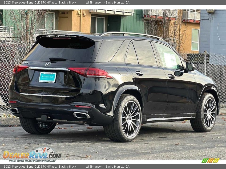 2023 Mercedes-Benz GLE 350 4Matic Black / Black Photo #4