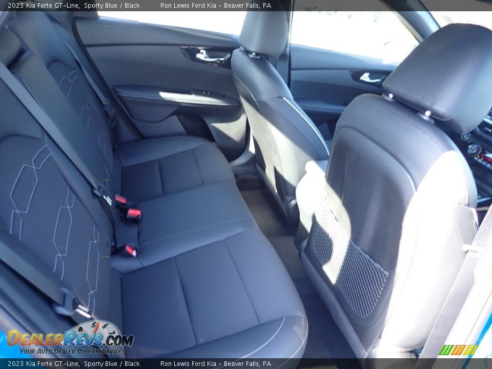 2023 Kia Forte GT-Line Sporty Blue / Black Photo #10