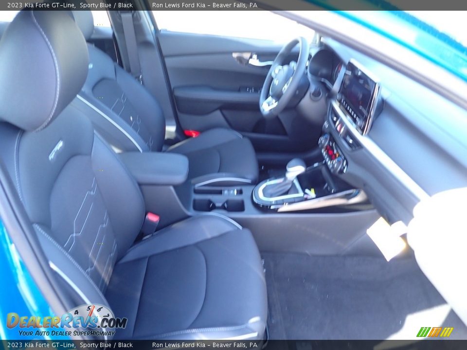 2023 Kia Forte GT-Line Sporty Blue / Black Photo #11