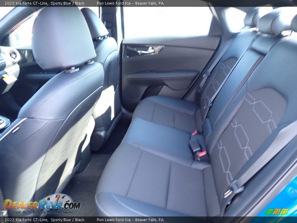 2023 Kia Forte GT-Line Sporty Blue / Black Photo #12
