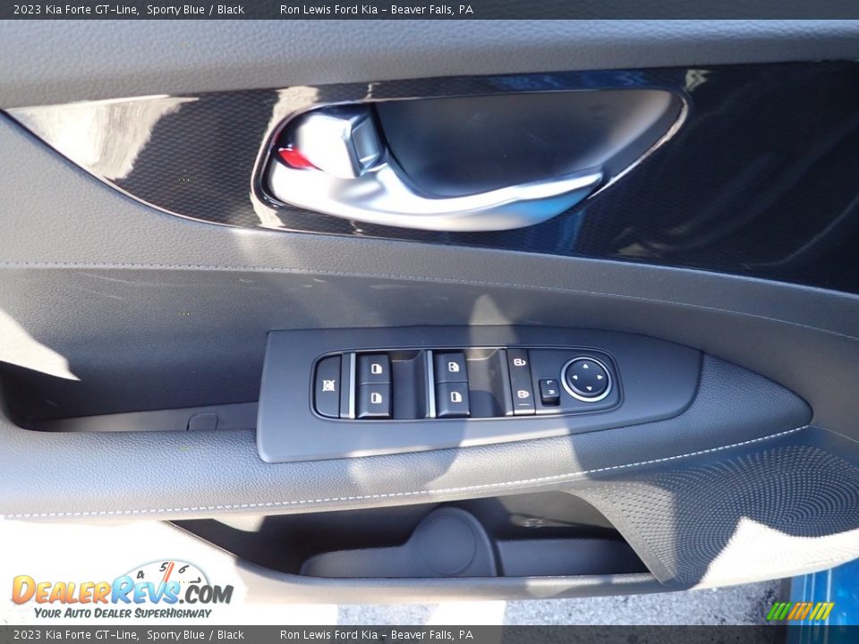 2023 Kia Forte GT-Line Sporty Blue / Black Photo #15