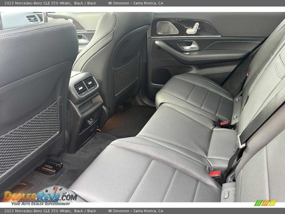 Rear Seat of 2023 Mercedes-Benz GLE 350 4Matic Photo #10