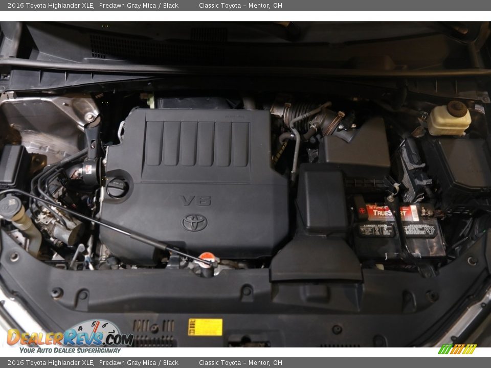 2016 Toyota Highlander XLE Predawn Gray Mica / Black Photo #22