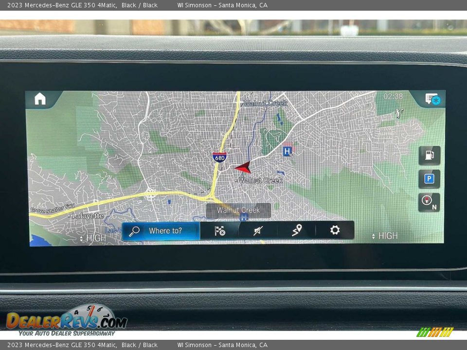 Navigation of 2023 Mercedes-Benz GLE 350 4Matic Photo #16