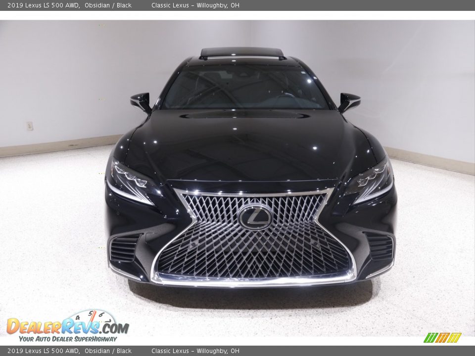 2019 Lexus LS 500 AWD Obsidian / Black Photo #2