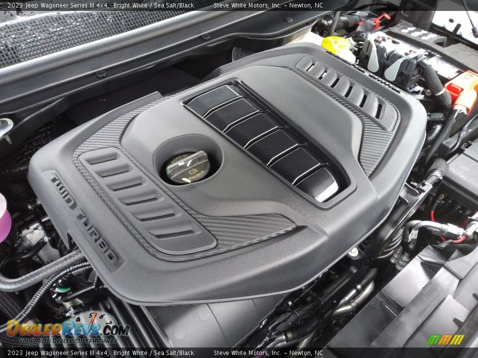 2023 Jeep Wagoneer Series III 4x4 3.0 Liter Twin-Turbocharged DOHC 24-Valve VVT Hurricane Inline 6 Cylinder Engine Photo #9