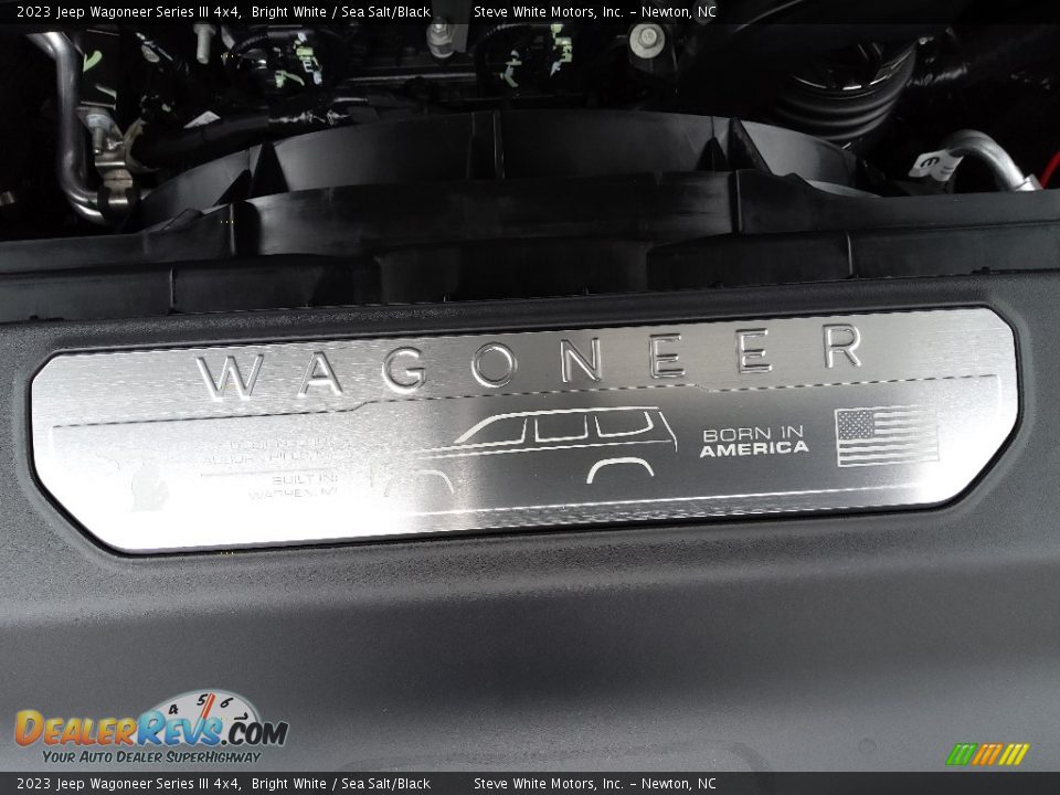 Info Tag of 2023 Jeep Wagoneer Series III 4x4 Photo #10