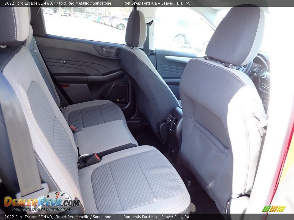 2022 Ford Escape SE 4WD Rapid Red Metallic / Sandstone Photo #10