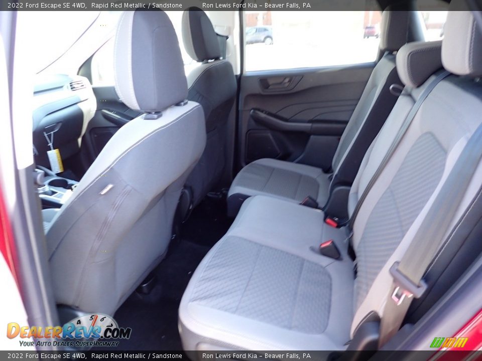 2022 Ford Escape SE 4WD Rapid Red Metallic / Sandstone Photo #12