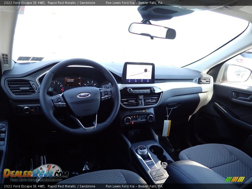 2022 Ford Escape SE 4WD Rapid Red Metallic / Sandstone Photo #13