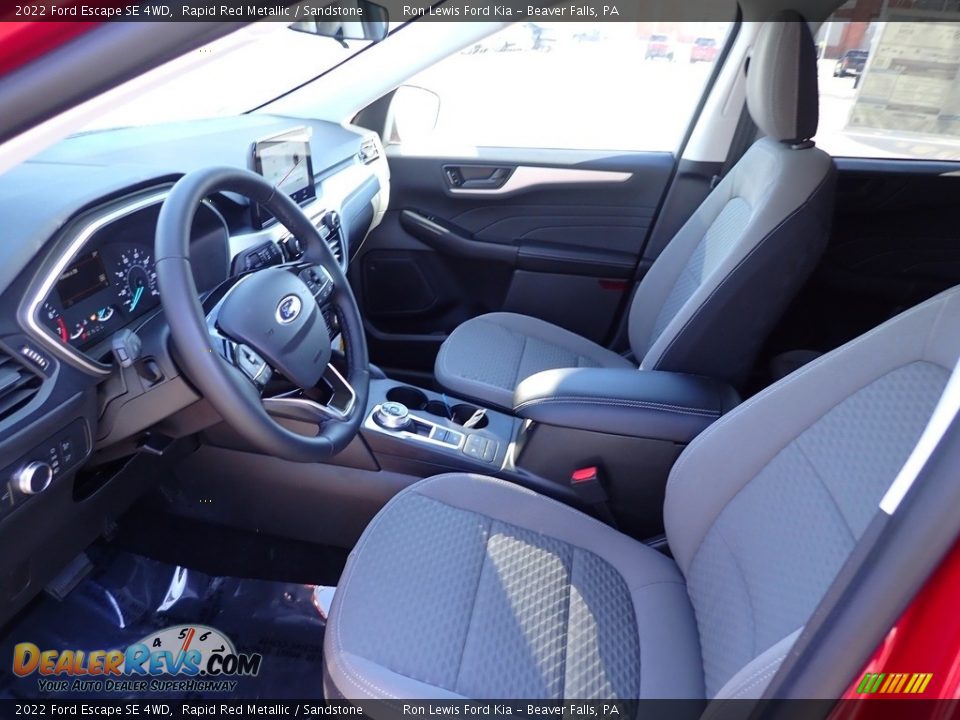 2022 Ford Escape SE 4WD Rapid Red Metallic / Sandstone Photo #14