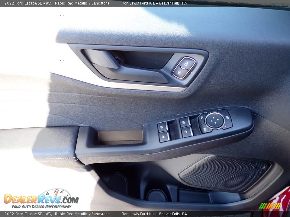 2022 Ford Escape SE 4WD Rapid Red Metallic / Sandstone Photo #15