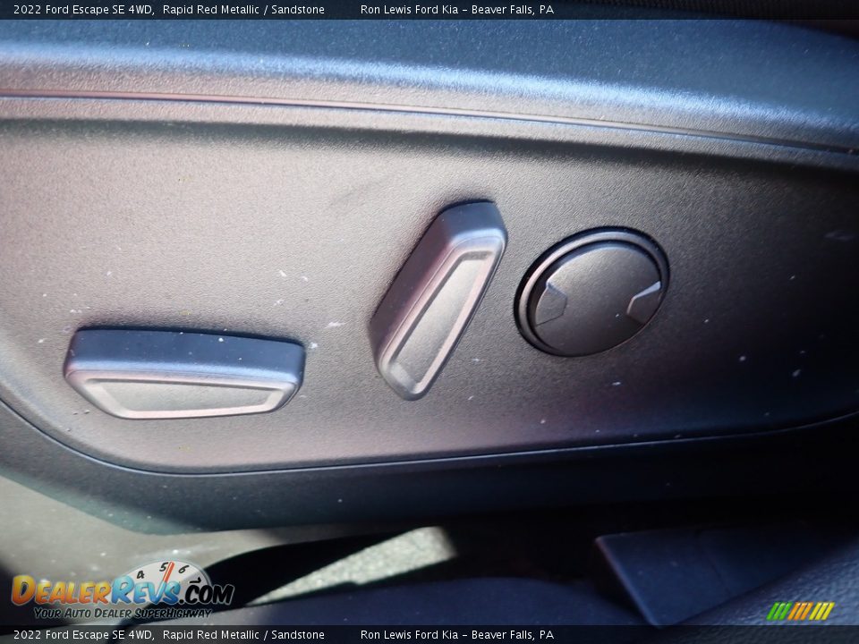 2022 Ford Escape SE 4WD Rapid Red Metallic / Sandstone Photo #16