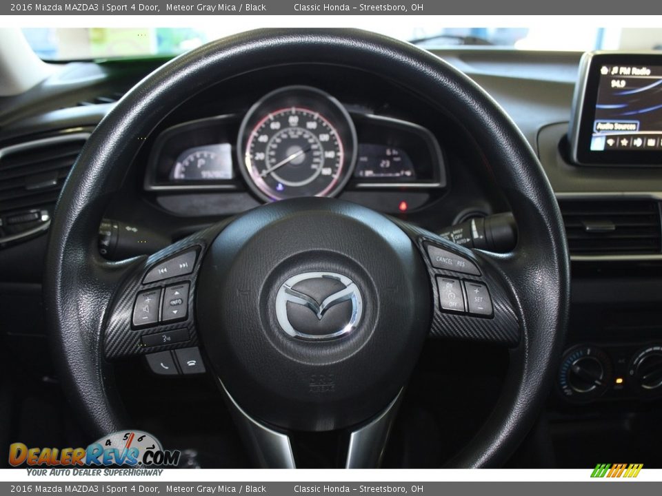 2016 Mazda MAZDA3 i Sport 4 Door Steering Wheel Photo #29