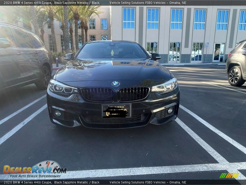 2020 BMW 4 Series 440i Coupe Black Sapphire Metallic / Black Photo #5