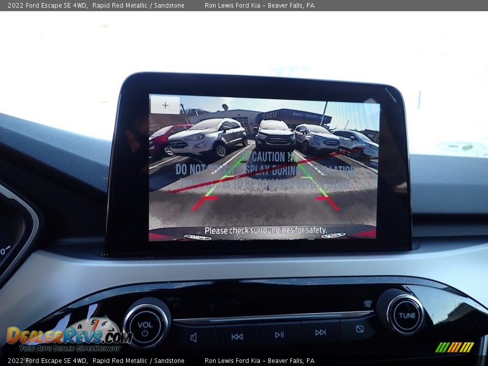2022 Ford Escape SE 4WD Rapid Red Metallic / Sandstone Photo #19